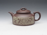 紫砂壶图片：竹趣 - 美壶网