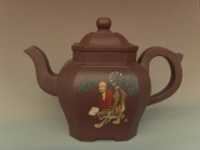 紫砂壶图片：伏虎尊者 - 美壶网