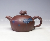 紫砂壶图片：鱼戏荷塘 - 美壶网
