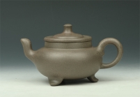 紫砂壶图片：三角炉鼎 - 美壶网