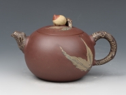 紫砂壶图片：寿桃2 - 美壶网