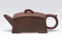 紫砂壶图片：风韵2007年获手工制陶技能大赛三等奖 - 美壶网