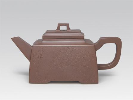 杨景义紫砂壶 汉方 