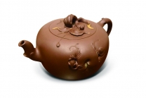 紫砂壶图片：灵猴献寿 - 美壶网