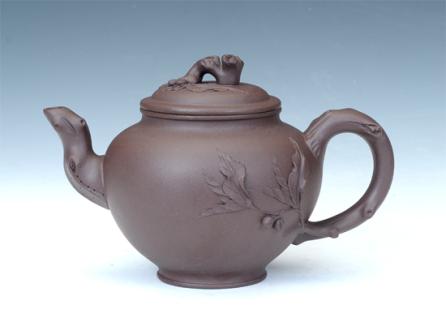 周奇鸣紫砂壶 桃报春壶 