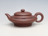 紫砂壶图片：虚扁 - 美壶网