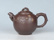 紫砂壶图片：满园春色 - 美壶网