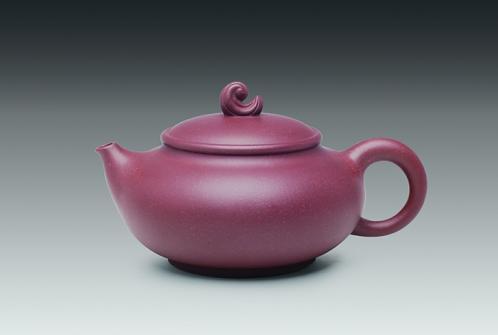 鲍玉梅紫砂壶 赶浪 