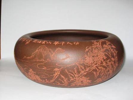 戴永坤紫砂壶 笔洗 