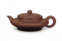 紫砂壶图片：虚扁 - 美壶网