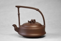 紫砂壶图片：松竹提梁 - 美壶网