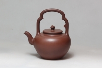 紫砂壶图片：吴经提梁 - 美壶网