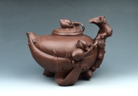 紫砂壶图片：圣桃 - 美壶网