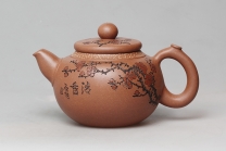 紫砂壶图片：红圆珠 - 美壶网