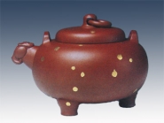 紫砂壶图片：三羊开泰 - 美壶网