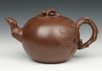 紫砂壶图片：松鼠葡萄 - 美壶网