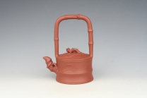 紫砂壶图片：竹节提梁 - 美壶网