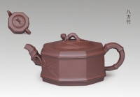 紫砂壶图片：八方竹 - 美壶网