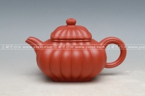 紫砂壶图片：锦囊石瓢 - 美壶网