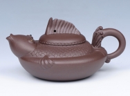 紫砂壶图片：连年有余 - 美壶网