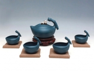 紫砂壶图片：一叶之秋 - 美壶网