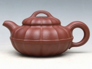 紫砂壶图片：线圆宝菱 底槽清 - 美壶网