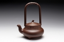 紫砂壶图片：北瓜提梁 - 美壶网