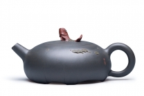 紫砂壶图片：荷塘系列-云卷鱼跃 - 美壶网