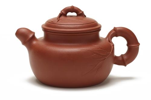 蒋丽娟紫砂壶 竹报平安 