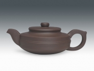 紫砂壶图片：扁腰线 - 美壶网