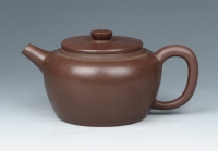 紫砂壶图片：扁秦 - 美壶网