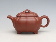 紫砂壶图片：腰圆菱花 - 美壶网