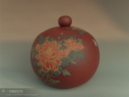 紫砂壶图片：富贵茶罐 - 美壶网