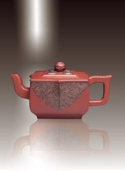 孔小明紫砂壶 含苞怒放壶 