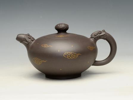 邵文紫砂壶 龙韵 
