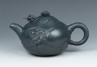 紫砂壶图片：鱼化龙 - 美壶网