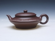 紫砂壶图片：虚扁 - 美壶网