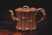 紫砂壶图片：五竹（双把） - 美壶网