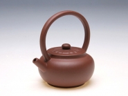 紫砂壶图片：华盖提梁 - 美壶网