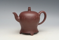 紫砂壶图片：泉柱 - 美壶网