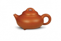 紫砂壶图片：三足鼎壶 - 美壶网