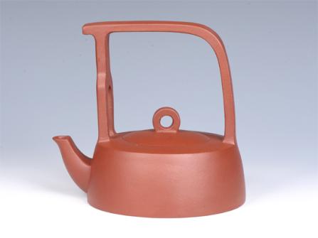 曾红清紫砂壶 - 鹧鸪提梁 - 