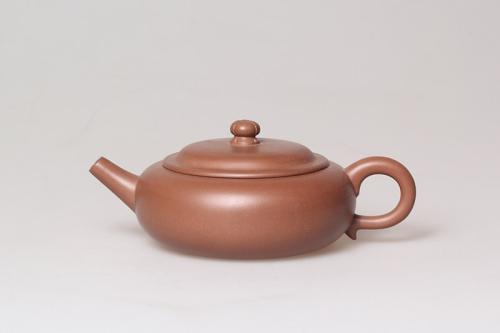 周曙峰紫砂壶 扁灯 