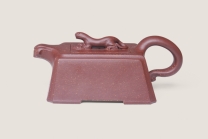 紫砂壶图片：豹方壶 - 美壶网