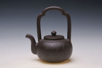 紫砂壶图片：大吴经提梁 - 美壶网