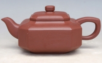 紫砂壶图片：四方侧角壶 - 美壶网