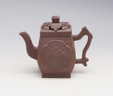 紫砂壶图片：四方蒌空 - 美壶网