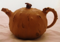 紫砂壶图片：机理供春（老段泥） - 美壶网