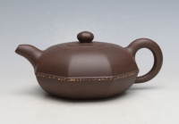 紫砂壶图片：扁八方 - 美壶网