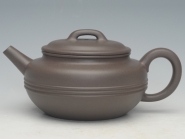 紫砂壶图片：三线圆壶 - 美壶网